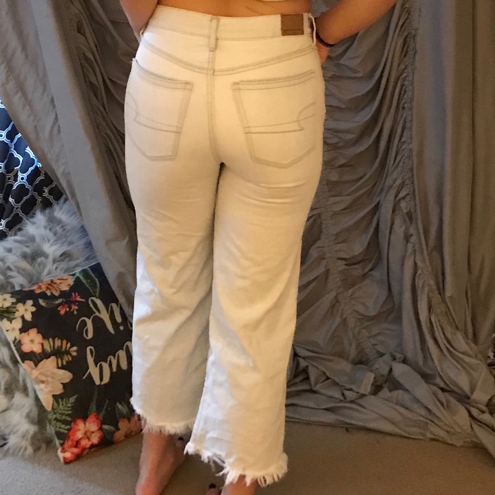 cropped jeans